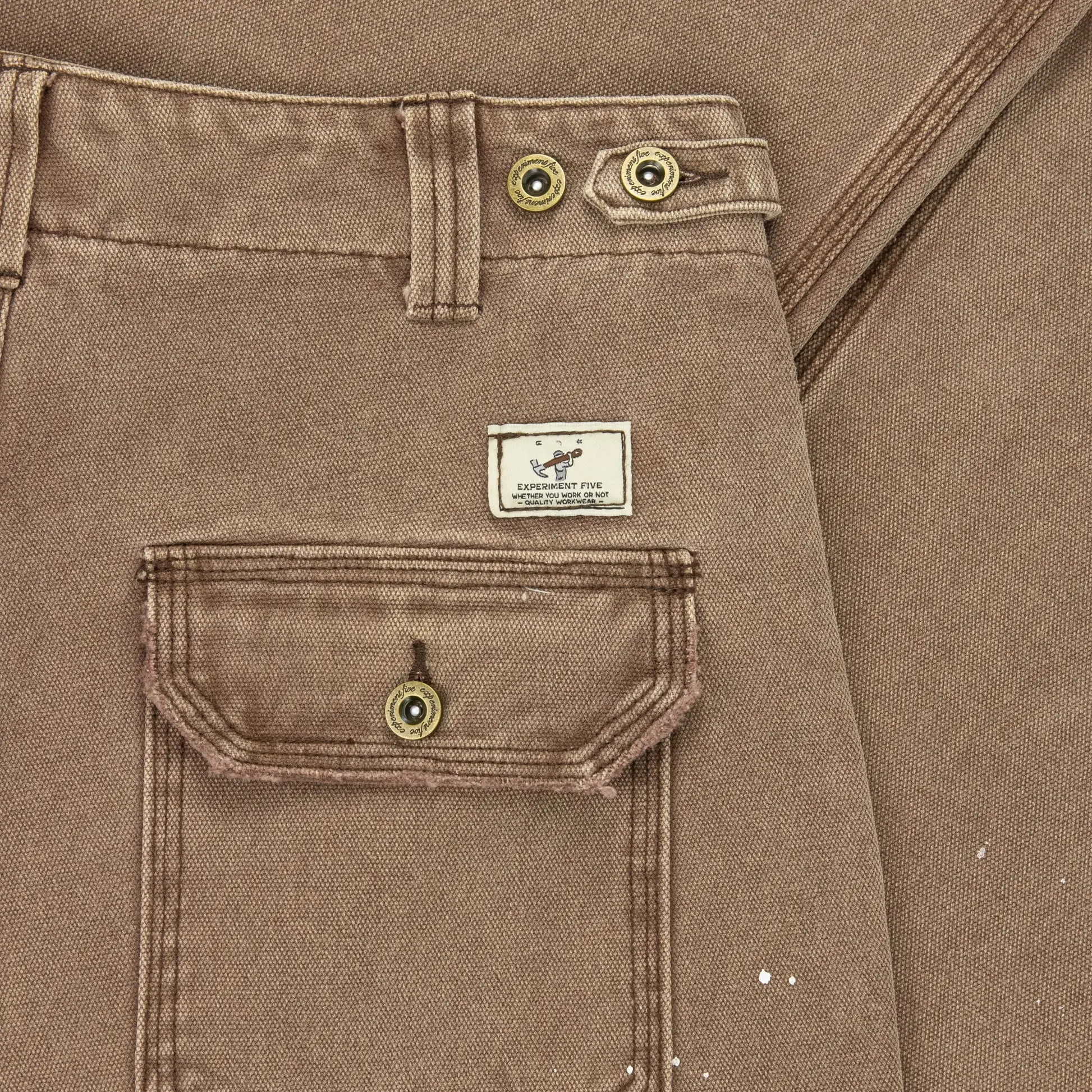 Experiment Five Fatigue Pants Brown - Image 3